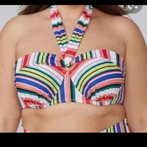 NWT Cacique Bandeau Bikini top